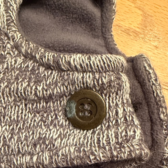 Gray Dog Sweater with Zipper Accents - Picture 5 of 8